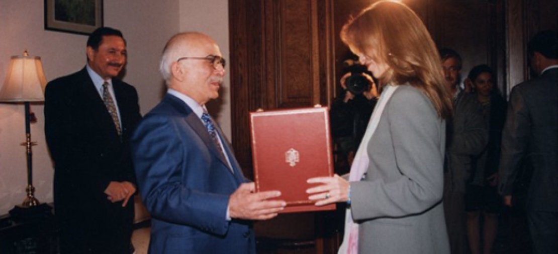 Grand Cordon of the Order of ِِAl-Istiqlal (Independence) - Jordanian Awards